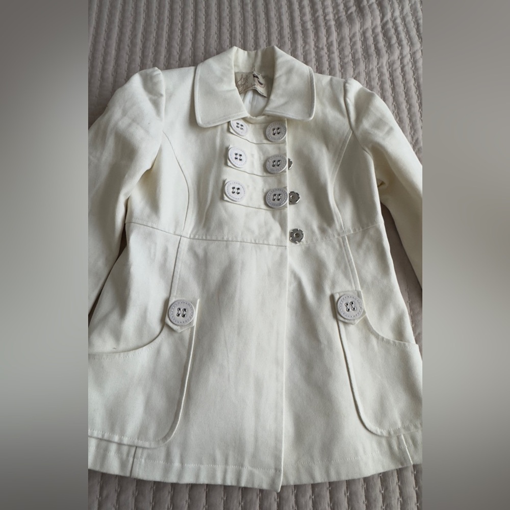 Stylish beige women coat